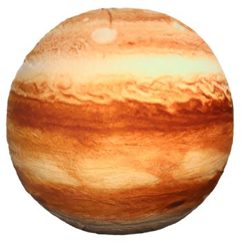 3D Planet Throw Pillows, Solar System Decor, Soft Cushion (Jupiter)