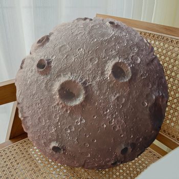 planet throw pillow decor soft cushion moon 2360