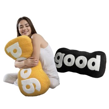 Plush Reading Pillow for Bed, Sofa & Dorm with Back Support