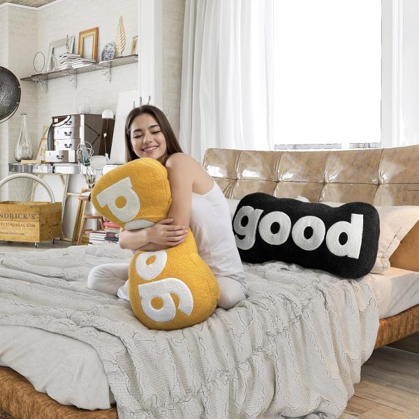 Plush Reading Pillow for Bed, Sofa & Dorm with Back Support - Image 8