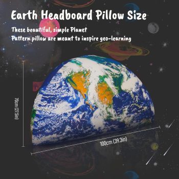 space themed headboard cushion earth 06