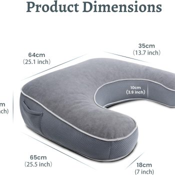 u shaped reading support pillow 02