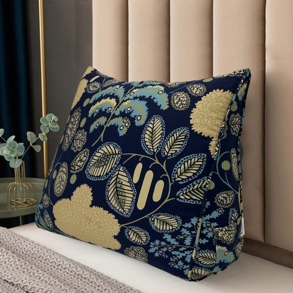 Adult Bed Reading & Back Support Pillow with Removable Cover - Image 4
