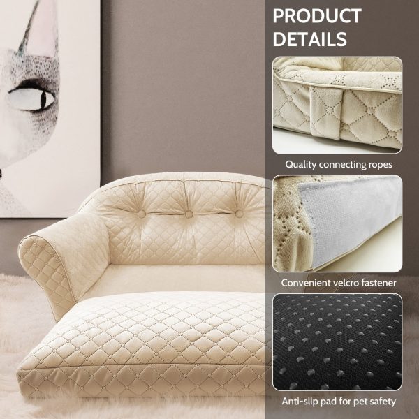 Luxurious and Comfortable Expandable Pet Couch Bed - Image 4
