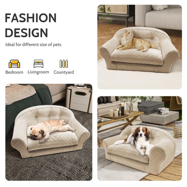 Luxurious and Comfortable Expandable Pet Couch Bed - Image 5