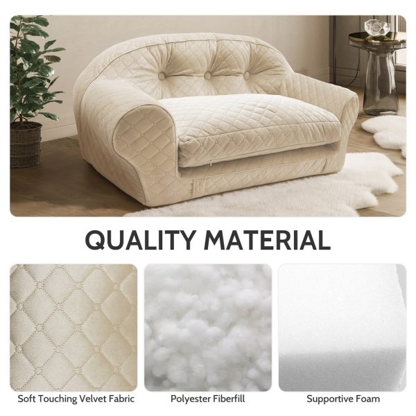 Luxurious and Comfortable Expandable Pet Couch Bed - Image 7