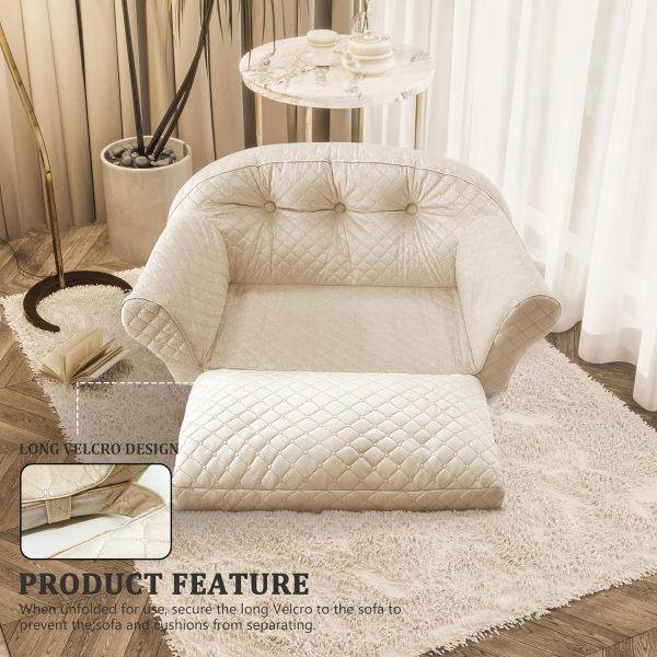 Luxurious and Comfortable Expandable Pet Couch Bed - Image 8