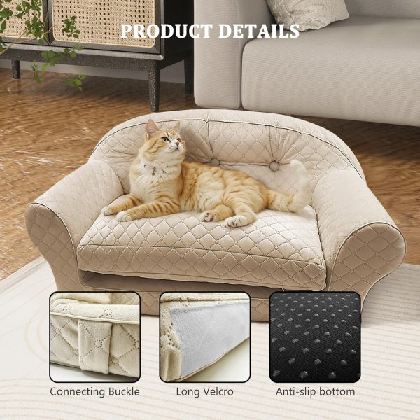 Luxurious and Comfortable Expandable Pet Couch Bed - Image 9