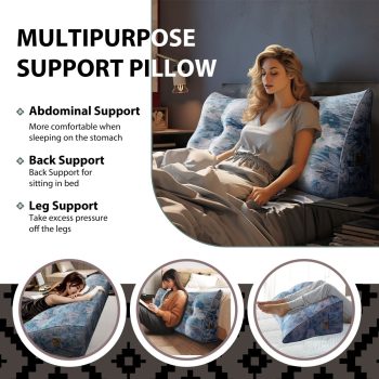 triangular headboard pillow 2721