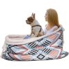 human dog bed floor cushion 01