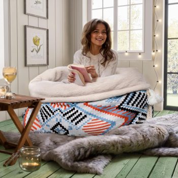 human dog bed floor cushion 03