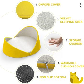 large cat couch modern cat bed 11