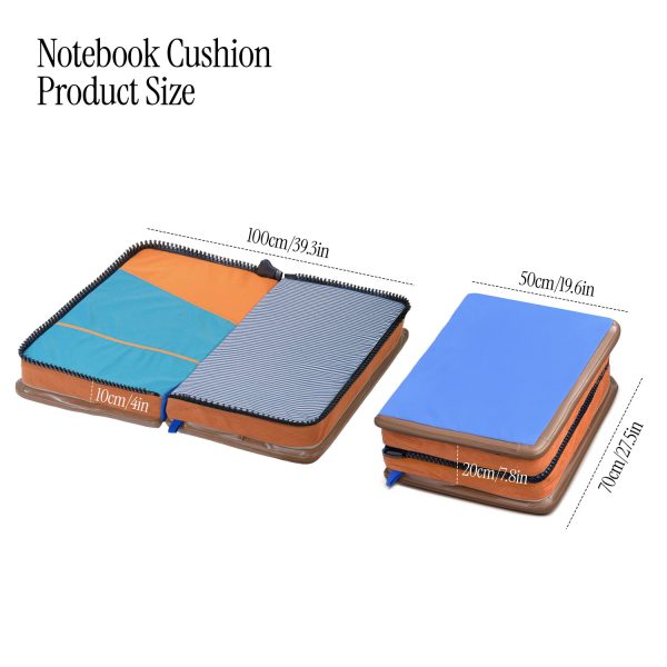 Foldable Book Shaped Floor Pillow Cushion, Unique Fun Gift - Image 10