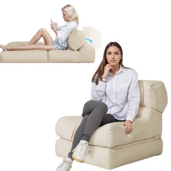 Versatile Fold-Out Couch & Chair Bed for Home/Outdoor